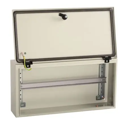 Produktfoto 1 von Schneider Electric PanelSeT S3DM/S3DB Stahl Gehäuse Grau IP66, HxBxT 400 mm, 800 mm x 150 mm