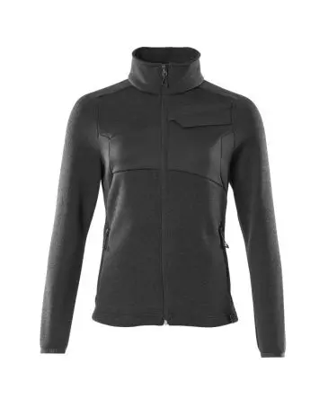 Mascot Workwear 18155-951 Unisex Jumper, 100 % Polyester Schwarz Reißverschluss, Größe 3XL