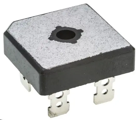 Produktfoto 1 von Vishay Brückengleichrichter 400 V 300 A Schraubanschlussklemme 1.1 V GBPC Einfach 4-Pin 5 μA