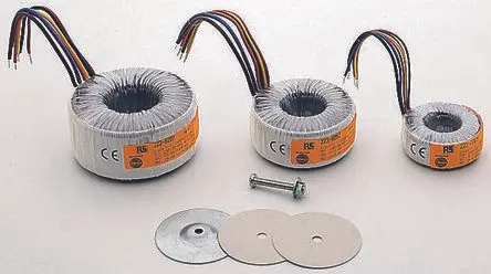 Produktfoto 1 von Nuvotem Talema Ringkerntransformator, Primär 230V ac / Sekundär 2 x 50V ac, 800VA 2 Ausg., 8A 5.1kg 162 (Dia.) x 60mm