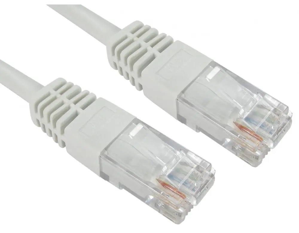 Produktfoto 1 von RS PRO Cat5e Ethernet-Kabel, 30 m, Weiß UTP Stecker, A RJ45 Stecker, B RJ45, Polyvinylchlorid