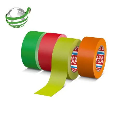 Produktfoto 1 von Tesa 4671 Zellwolle Gewebeband, Weiß, Naturgummi-Kleber, Gummi, 0.28mm x 38mm x 50m, 70N/cm