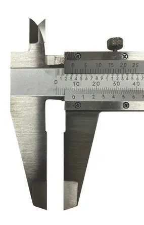 Produktfoto 1 von RS PRO 300 mm Analog Nonius Zoll, Metrisch Messschieber / 0.08 0.03 mm, DKD/DAkkS-kalibriert