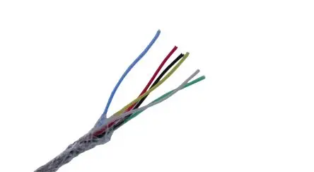 Produktfoto 1 von MICROWIRES BTA Twisted-Pair-Kabel, 3-paarig 0.08 mm² 100 m Perfluoralkoxyalkan isoliert Grau