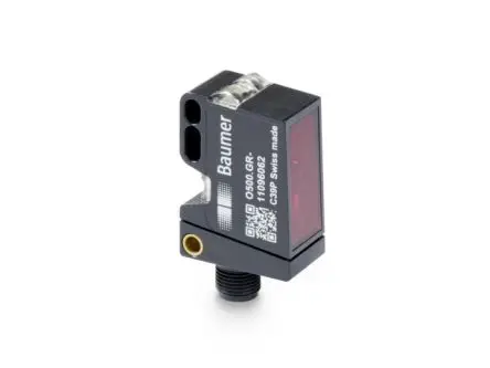 Baumer O500 Rechteckig Optischer Sensor, Abstandsmessung, Analog Ausgang, 12-polig M5