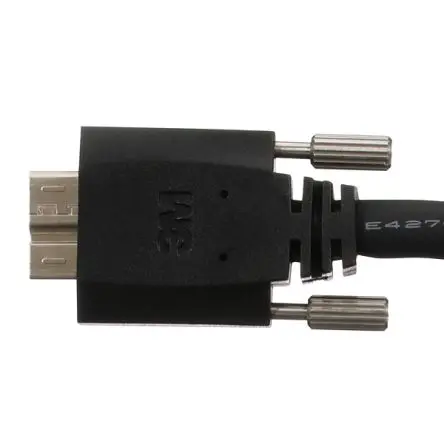 Produktfoto 1 von 3M Stecker 1U30A USB Kabel, Micro USB B Stecker / USB Typ A, 1 m USB 3.0 Schwarz