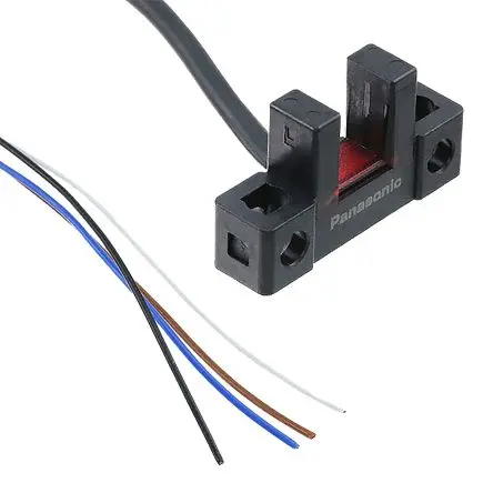 Produktfoto 1 von Panasonic PM-45 Optischer Sensor, Durchgangsstrahl, Bereich 6 mm, NPN Ausgang, Anschlusskabel