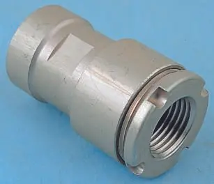 Produktfoto 1 von Souriau Sunbank by Eaton 840 Buchse Rundsteckverbinder Rückgehäuse, Gerade, Gr. 3, für Serie 840, L. 44 mm, Geh.Mat.
