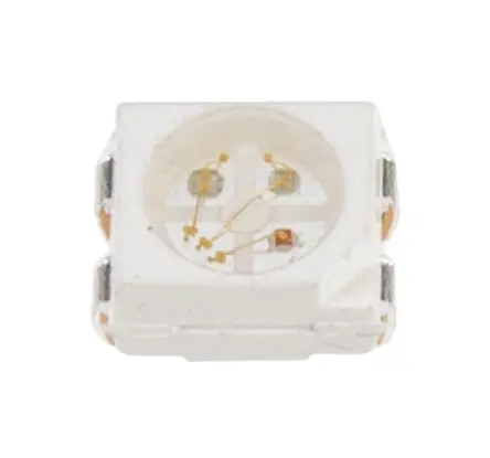 Produktfoto 1 von Broadcom Oberfläche LED RGB 1.9 V, Cluster 3-LEDs, 120 °, 4-Pin PLCC 4