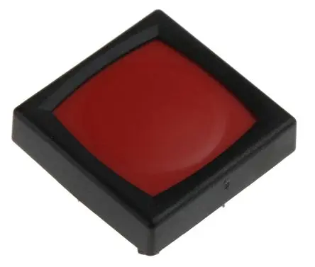 Produktfoto 1 von Schurter IP65 Taster SPST 125mA Tastend Rot