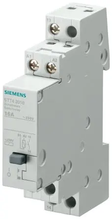 Produktfoto 1 von Siemens 5TT Leistungsrelais 115V ac Spule DPST DIN-Hutschiene 16A 4.8 W
