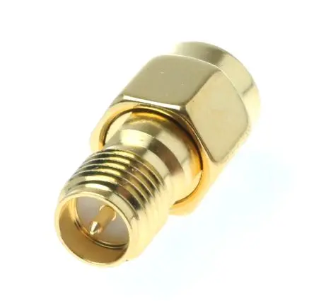 Produktfoto 1 von Amphenol RF HF Adapter, 50 Ω, Gerade Stecker Stecker, Koaxial SMA