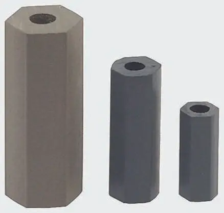 Produktfoto 1 von Essentra Chloriertes Polyvinylchlorid Abstandhalter Sechskant x 1 m