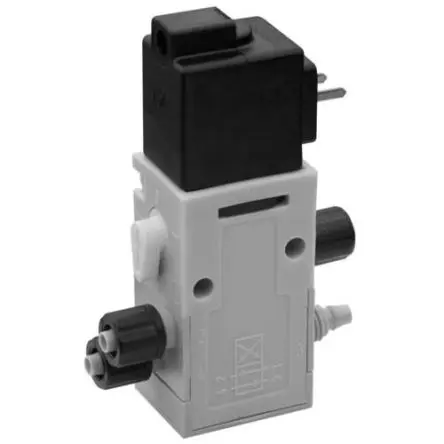 Produktfoto 1 von EMERSON – AVENTICS 4/2 elektrisch betätigt 840 Pneumatisches Magnetventil Metrisch, Elektromagnet-betätigt 24V dc