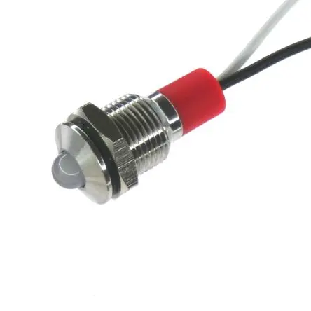 CML PL10SL Edelstahl-Panel-Leuchte Weiß Panel-LED, Draht 24V 10 mm, IP67