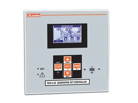 Produktfoto 1 von Lovato Grafisches LCD-Display Digitales Multifunktionsmessgerät für TRMS-Spannung, TRMS-Strom, Frequenz H 144 mm B 144