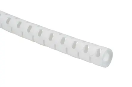 Produktfoto 1 von HellermannTyton Helawrap Spiral-Kabelumwicklung / 27 mm Polyethylen Weiß, für Kabel-Ø 23 mm bis 27 mm, Länge 2 m