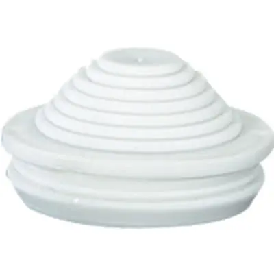 Produktfoto 1 von HENSEL Kabeltülle 4 mm min. 5 mm, Typ Schrittmotor bis Ø 21 mm Loch ø 25.5 mm Thermoplastisches Elastomer Grau -25 °C