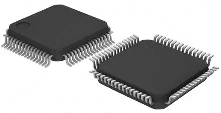 Produktfoto 1 von STMicroelectronics Mikrocontroller STM32F303RE ARM Cortex M4 32 bit Flash Oberfläche 512kB LQFP 64-Pin 72 MHz 64 kB RAM
