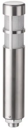 Produktfoto 1 von Werma deSIGN 42 LED Signalturm Keine Summer-Komponente 2-stufig Linse Rot, Gelb 24V Eingebaut
