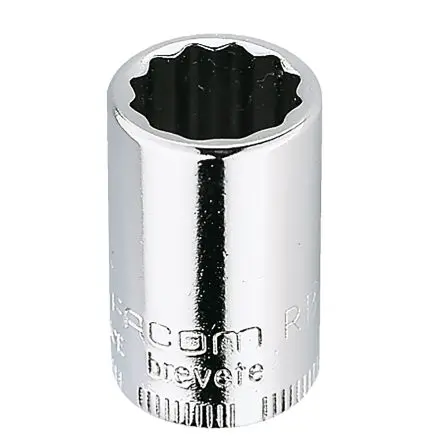 Produktfoto 1 von Facom 1/4 in 12-Kant Buchse SW 3/16 in Vierkant x 4.8mm