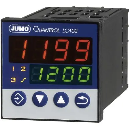 Produktfoto 1 von Jumo LC100 PID Temperaturregler Panel 2, 2 x Relais Ausgang 30V PID-Controller