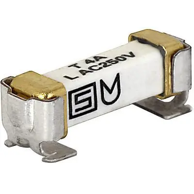 Produktfoto 1 von Schurter SMD-Sicherung 1A 250V ac Keramik Zeitverzögerung 11.1mm 4.2 mm