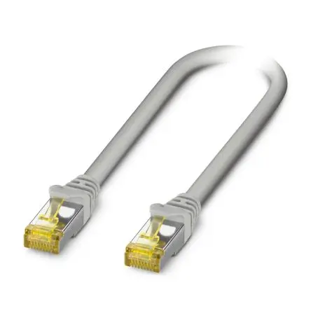 Phoenix Contact Cat6a Ethernet-Kabel, 12.5 m, Grau 8 S/FTP Geschirmt, Aussen ø 6.2 mm Außen-ø , Raucharm halogenfrei