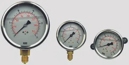 Produktfoto 1 von WIKA Stecker 213.53 Manometer 0 bar → 160 bar Edelstahl Gehäuse, ISO-kalibriert