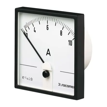 Produktfoto 1 von Socomec 192C Amperemeter 50 A AC, 72 mm x 72 mm