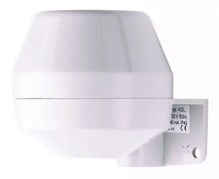 Produktfoto 1 von AUER Signal KDH Signalhorn Wand 230V ac IP43 92 dB @ 1m 1-Ton AC