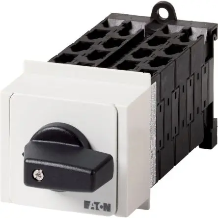 Produktfoto 1 von Eaton Eaton Moeller Nockenschalter 20 A, 2-Stufen Kurzer Daumengriff Schraube, 90 °-Wurfwinkel