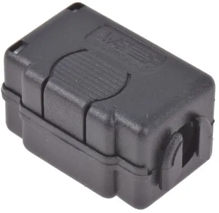 Würth Elektronik Starfix Ferrithülse, Typ Ferrit rastend, für Kabel-Ø 8 mm, 4W620, 220 @ 100MHz Zum Öffnen 35.1 mm 18.2