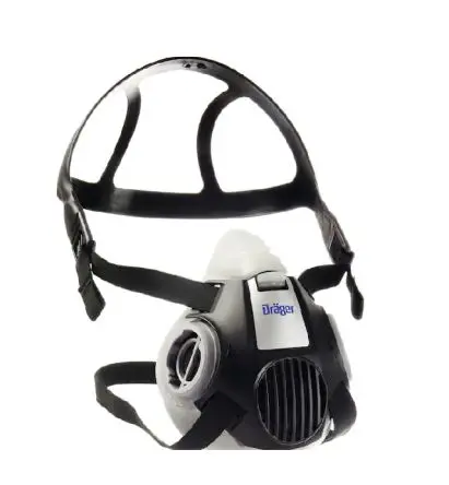 Produktfoto 1 von DRAEGER X-plore 3300 Atemmaske M, Atmenschutz-Halbmaske, Grau, Schwarz