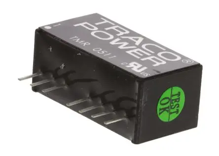TRACOPOWER TMR 2 DC/DC Konverter, 5V dc OUT 400 mA Leiterplattenmontage 9V dc 1.6 kV dc 1 W -40 °C 85 °C