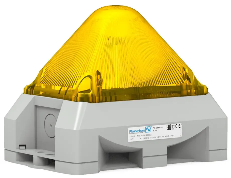 Pfannenberg PY X Blink-Licht Signalleuchte Gelb, 24 V AC/DC