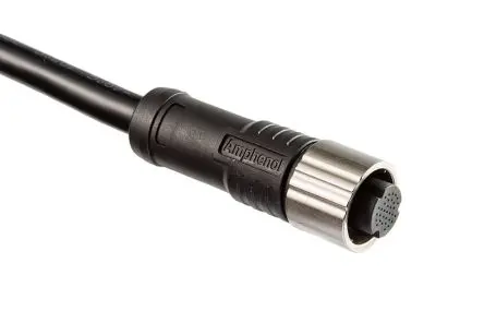 Produktfoto 1 von Amphenol Industrial X-LOK 16 mm Industrie-Rundsteckverbinder Buchse 33-polig Buchse Kabel IP68