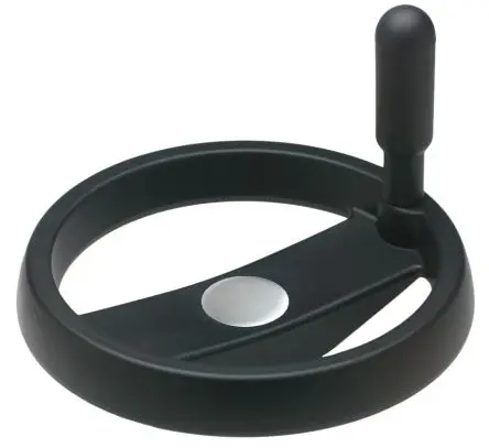 Produktfoto 1 von Elesa Speichen Handrad, Rad ø 160mm, 14mm, 73mm Gebohrte Nabe, Rad Mat. Polypropylen, Schwarz