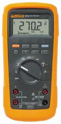 Produktfoto 1 von Fluke 27 Digital Digital Multimeter Echteffektivwert, CAT III, CAT IV