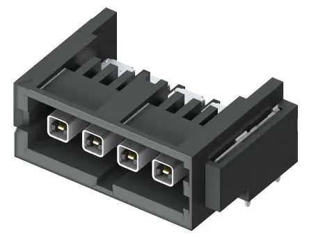 Produktfoto 1 von Samtec IP5 Leiterplattenleiste, 8-polig / 1-reihig, Raster 4.0 mm Raster, Platine-Platine, Ummantelt