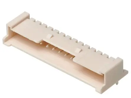Molex 35363 Stift für Leiterplatten-Stiftleiste gewinkelt, 15-polig / 1-reihig, Raster 2 mm Raster Durchsteckmontage,