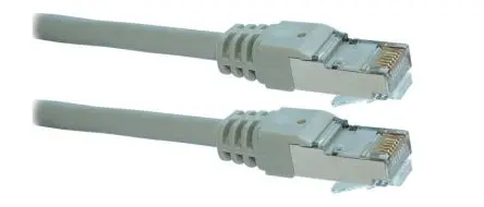 Produktfoto 1 von Decelect SPE192195 Cat6a Ethernet-Kabel, 3 m, Weiß Geschirmtes PVC Geschirmt, Aussen ø 6 mm Außen-ø , Raucharm