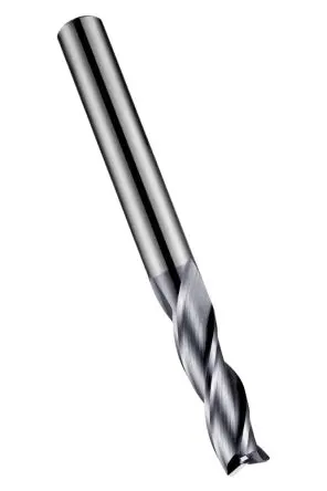 Produktfoto 1 von Dormer Carbid Schaftfräser 3-schneidig, Ø 4 mm 4mm x 50mm/ Schnittlänge 14 mm