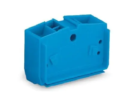 Produktfoto 1 von WAGO 264 Kupfer Nylon 6.6 Anschlussklemmenblock 24A Blau 1-polig Zugfederklemme 12AWG, 28 AWG