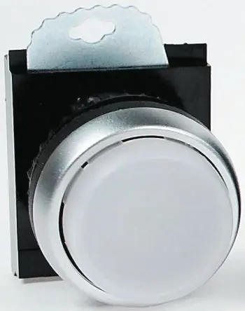 BACO BACO Drucktastenkopf Ø 22 mm, Grün Rastung Rund Rund Kunststoff, IP66