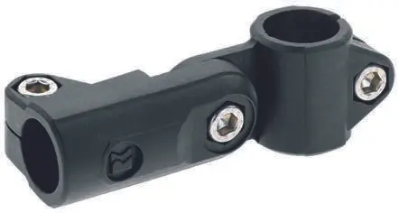 Produktfoto 1 von Rose+Krieger RK Light Tubular System Verbindungskomponente, Gelenkverbinder, Vierkantrohr, Rundrohr 30 mm passend für 20