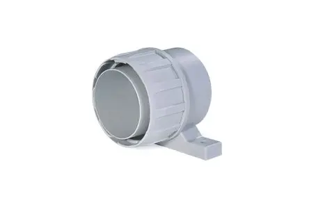 Produktfoto 1 von HellermannTyton FG-UH Polypropylen Kabelrohr Fitting Kabelrohr 19 mm Grau Grau-Finish IP54