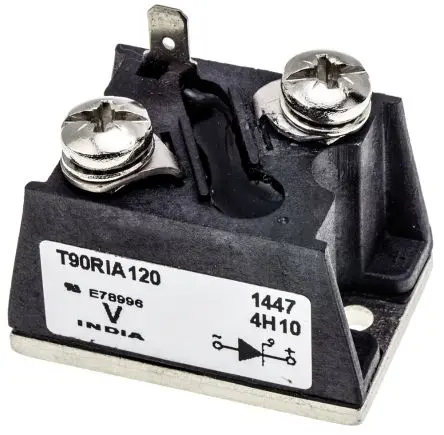 Produktfoto 1 von Vishay SCR Thyristoren 90 A D-55 1200 V, Gate-Trigger 120 mA 1.87 kA 1.55 V
