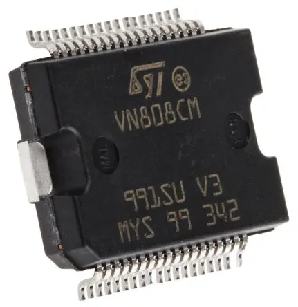 Produktfoto 1 von STMicroelectronics 8 Leistungsschalter-IC High-Side High-Side 160 mΩ 36-Pin 8 Ausg. PowerSO