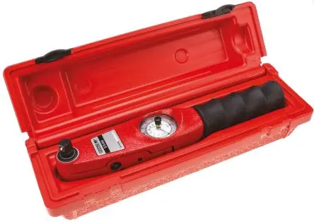 Produktfoto 1 von RS PRO 3/8 in Drehmomentschlüssel Skala Vierkant 8 To 40 Nm, Länge 244mm, ±3 %, ISO-kalibriert